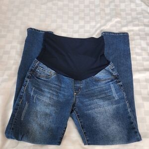 S.O.N.G. Maternity Skinny  Dark Wash  Jeans Size M